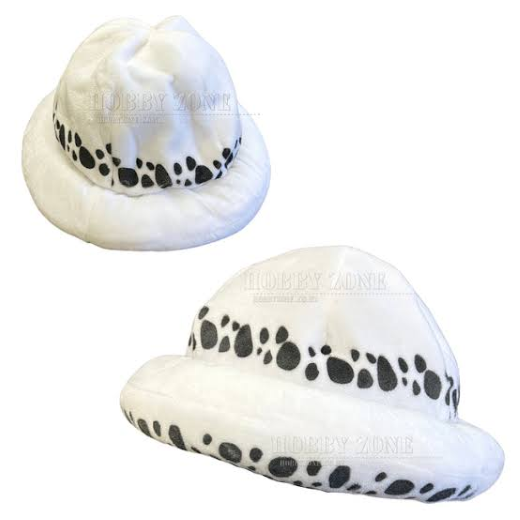 One Piece Law Trafalgar Anime Cosplay Plush Hat - Image 3