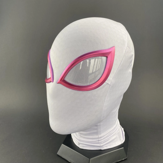 New White Spidy Anime Cosplay Cloth Mask - Image 2