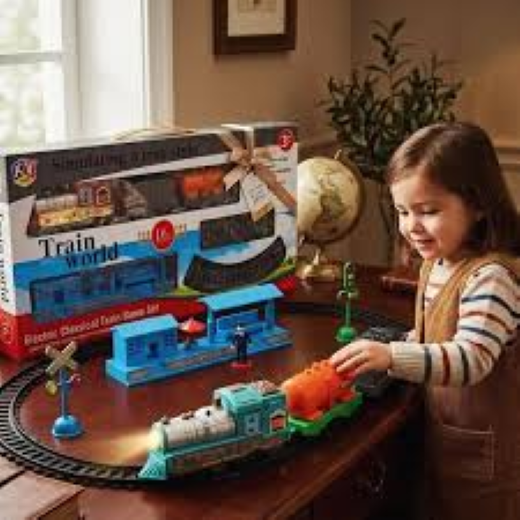 Heavy Quality Diy Tracks Train Set - Image 3
