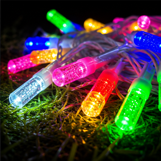 25M Cylinder Multicolour String Light 92 Bulb (Print 50M) ✨ - Image 4