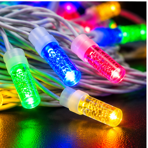 35M Cylinder Multicolour String Light (126 Bulb) (Print 60M) ✨ - Image 2