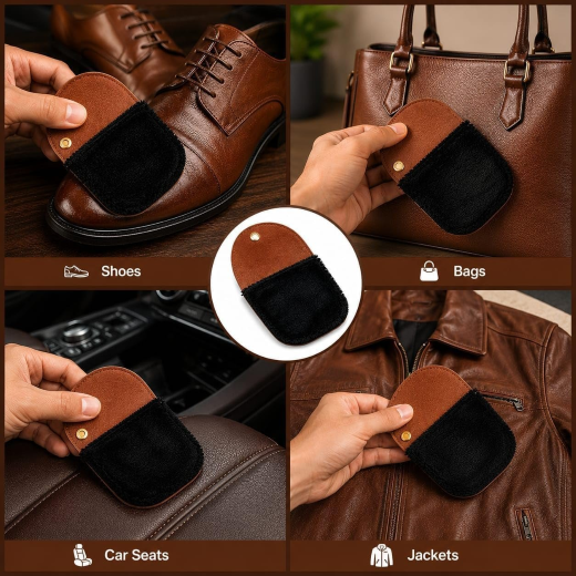 Leather Shoes Gloves - Image 2