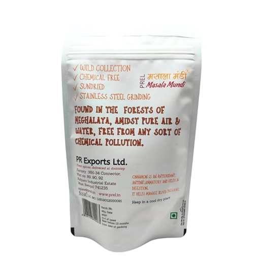 Masala Mundi Himalayan Cinnamon Cassia | Dalchini | Lavanga pattai powder | Cinnamomum cassia | Meghalaya | Indian Cassia | Lab Tested | Dal Chini 100g - Image 3