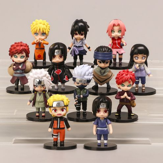 10pcs- natuto figures - Image 4