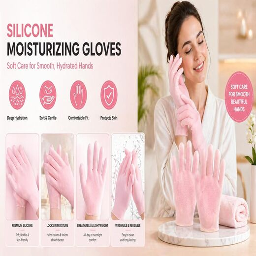 Moisturising Hand Glove socks - Image 3