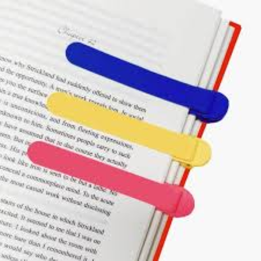 3 PCS Silicone Automatic Bookmark Clip - Image 4