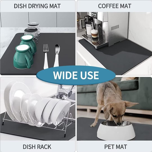 Kitchen Dish Drying Mat - Image 4