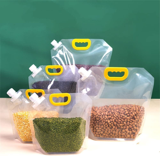 1 PC Food Storage Bag Grain Sealed bag(1.5 Liter) - Image 4