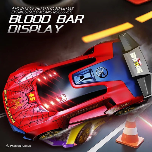 2-Player Infrared Battle RC Car Toy with Dual Remotes - Image 4