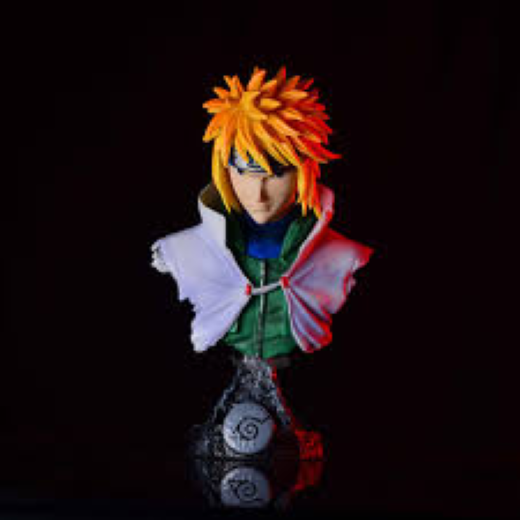 Minato Namikaze Yellow Flash Bust – 15CM - Image 3