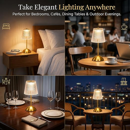 LED Table Lamp with 3-Colour Modes - Image 4