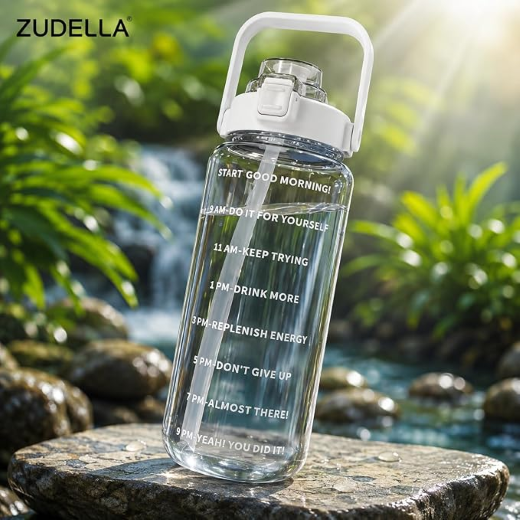 Transparent 2L Sipper Bottle (Imported) - Image 4