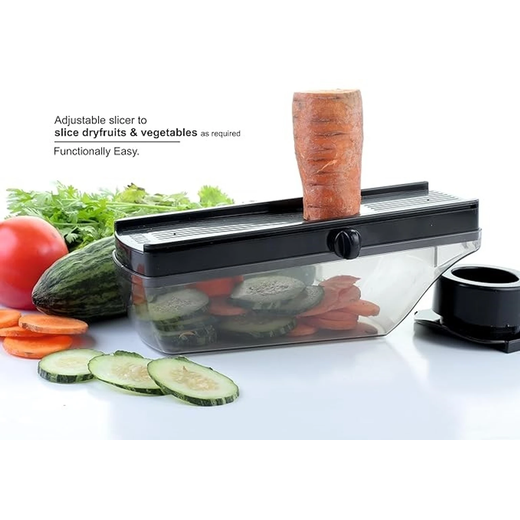 Plastic Vegetable Slicer & Dry Fruit Cutter - Image 4