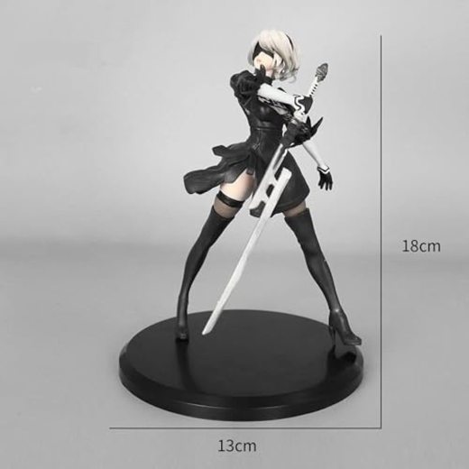 Yorha Bunny girl standing fiqure - Image 4