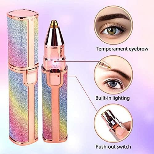 3 in 1 Electric Rechargable Flawless Eyebrow Trimmer - Image 4