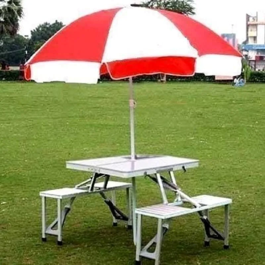 Aluminium Folding Picnic Table - Image 2