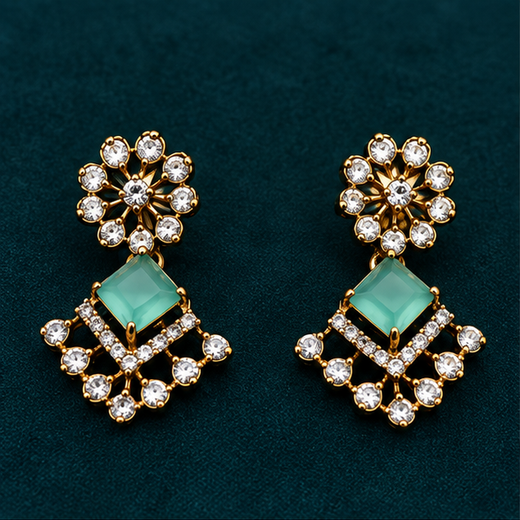Matte Finishing Earring
