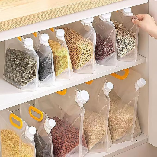 1 PC Food Storage Bag Grain Sealed bag(1.5 Liter) - Image 2