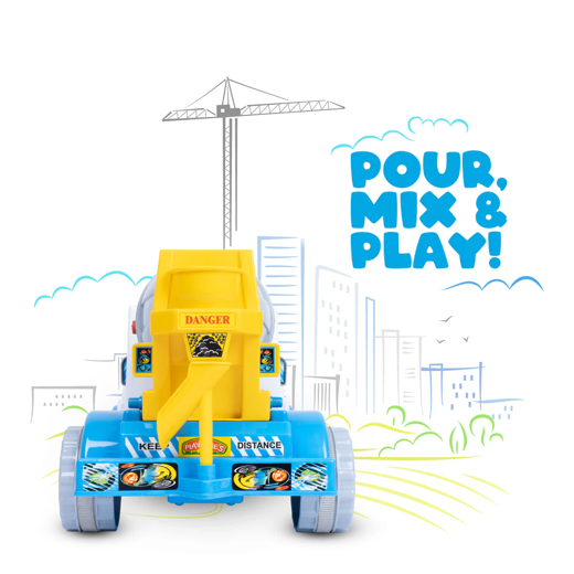 FLYI Cement Mixer Truck for Kids (2+ Years) - Image 2