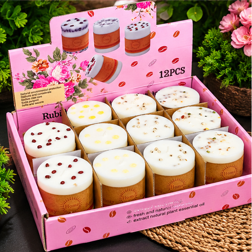 Big Aroma Decorative Scented Candles (Size: 3.5*3 Inch) - 1 Piece 🕯️ - Image 3