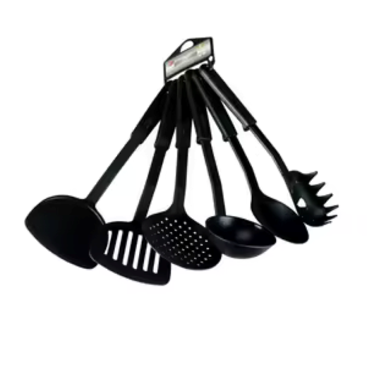 6 PCS Plastic NonStick Spatula - Image 4