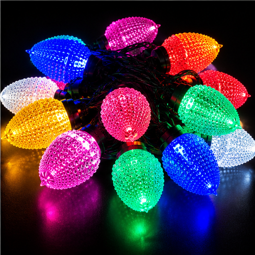 Big Magic Pineapple Multicolour String Light (14 Bulb) ✨ - Image 4