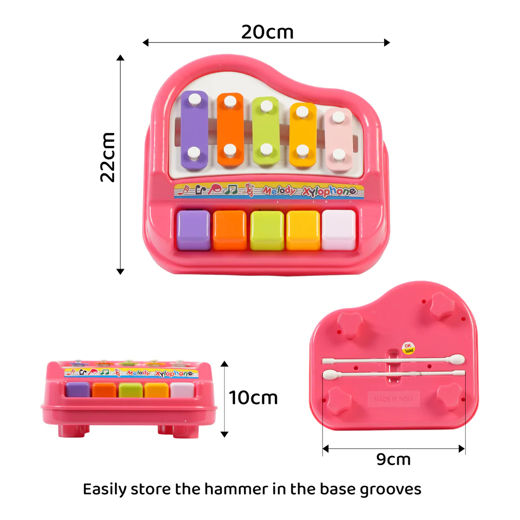 FLYI 2 in 1 Piano Xylophone (3+ Years) - Image 4