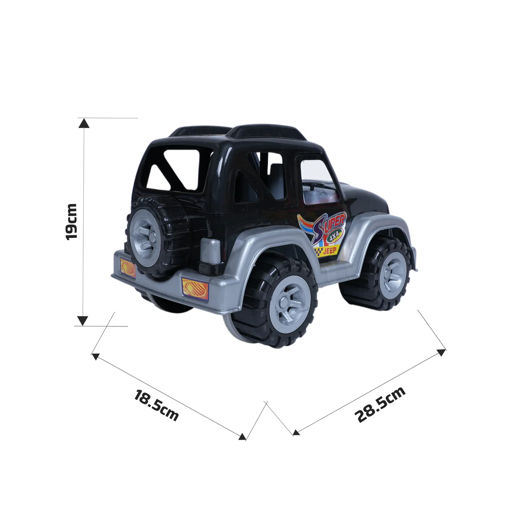 FLYI Super Jeep Friction Powered Toy Vehicle(3+ Years) - Image 4