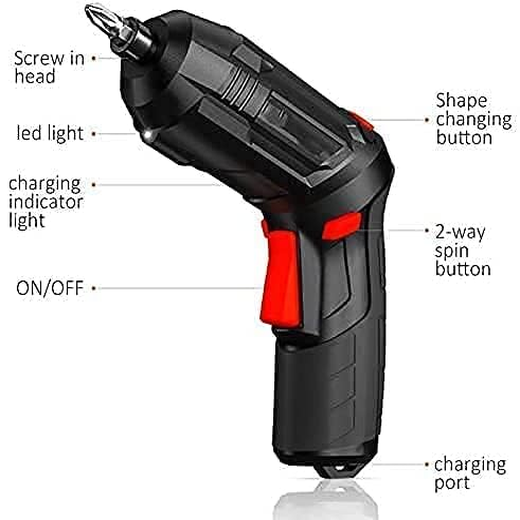 47 in 1 Rotatable Cordless Electric Screwdriver - Image 4