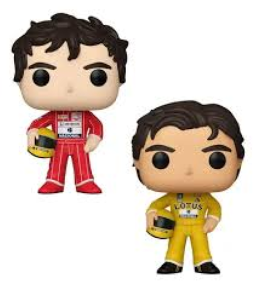 2 pcs - f1 Ayrton Senna pop set net price 160 - Image 4
