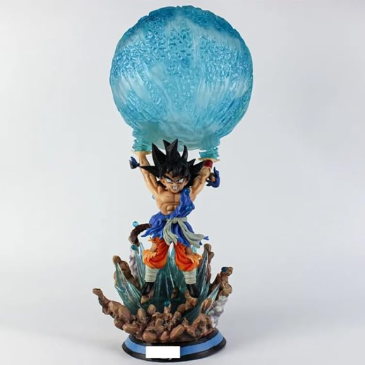 Sabse Bada 46.5 cm Giant Goku holding Earth with light - Image 4