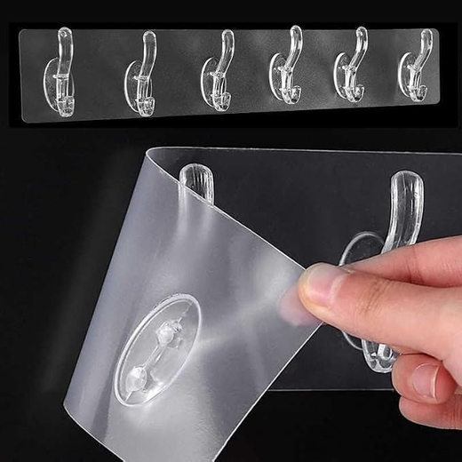 6 Hook Sticker