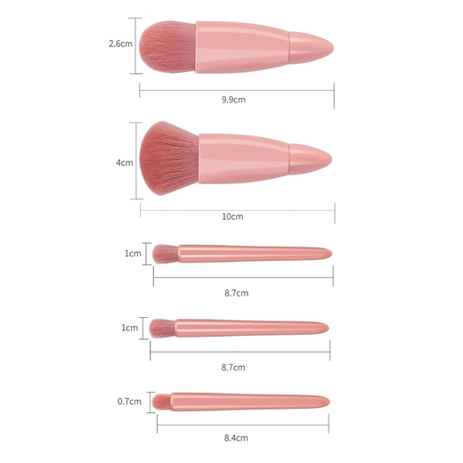Mini Makeup Brushes Kit - Image 4