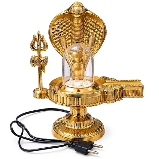 Golden Shesh Naag Shivling 🔱