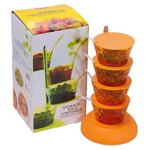 Storage Pickle Tower Container Spice Rack - Image 4