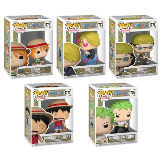 Set of 3 - nami, zoro and ace fun pop figures net price 155 - Image 2