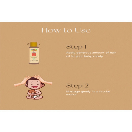 Baby Head Massage Oil with Methi & Hibiscus - Image 3