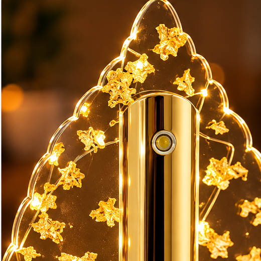 Leaf Design LED Touch Lamp ✨ - Image 2