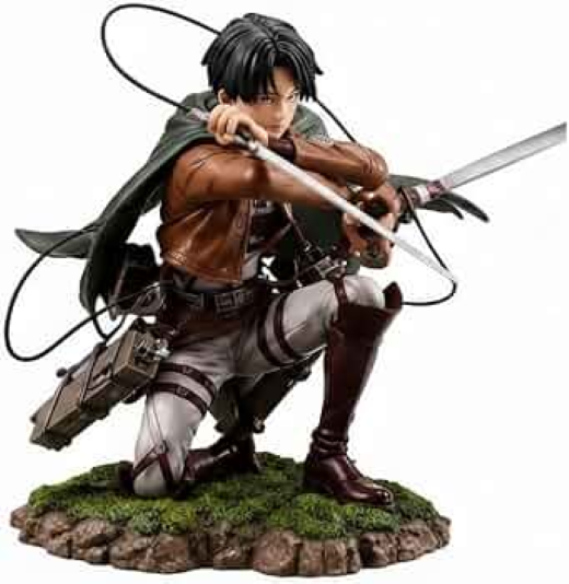 36 Cm Levi Ackerman with 2 blood sword - Image 2