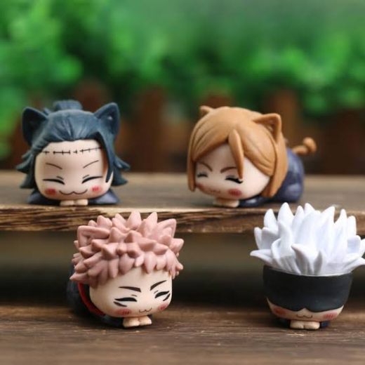 Set of 4 sleeping gojo figures - Image 3
