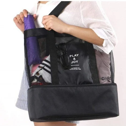 Nylon Play Joy Pink Gym Bag Package - Image 3