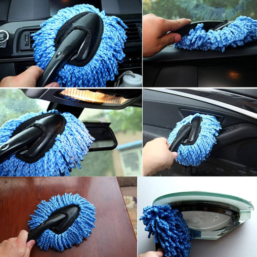 Mini Microfiber Handle Car Duster (Imported) - Image 2