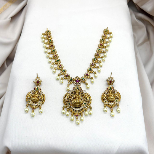 Short Gold Necklace | Artificial Gold Jewellery