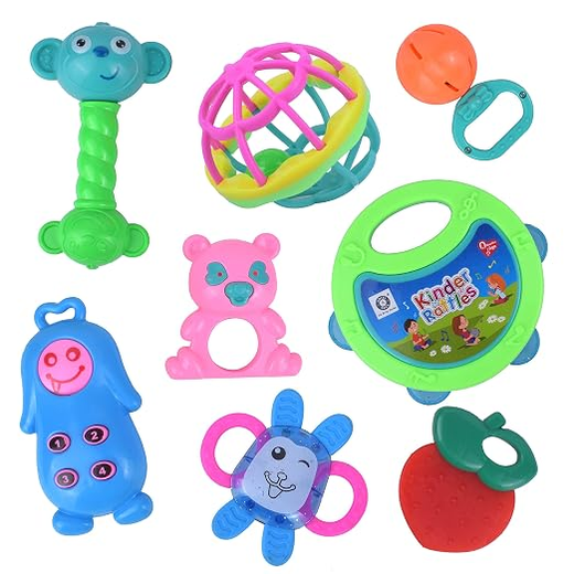 Kinder Rattles 8Pcs - Image 2