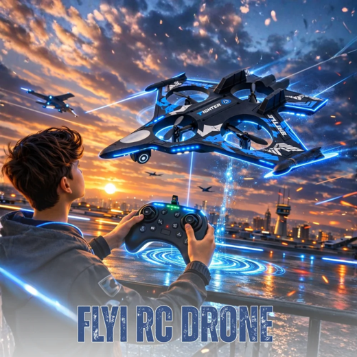 FLYI Drone Thunder Combat Flight RC
