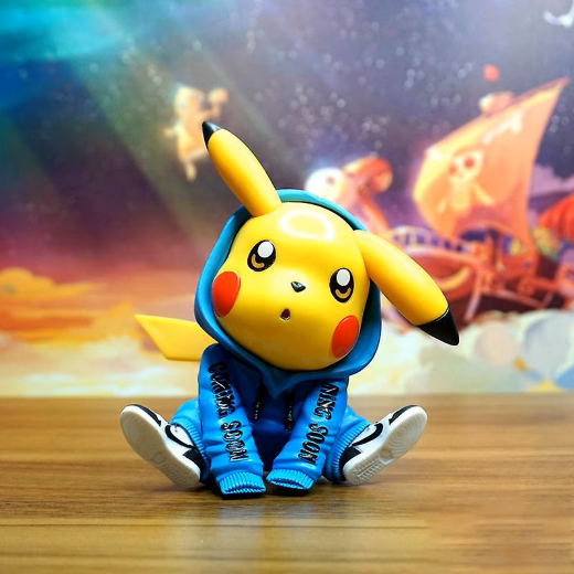 New Pekachu in Blue dress Action Figure - Image 2