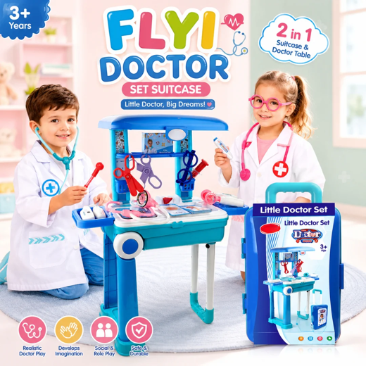 Flyi Premium Doctor Set Suitcase
