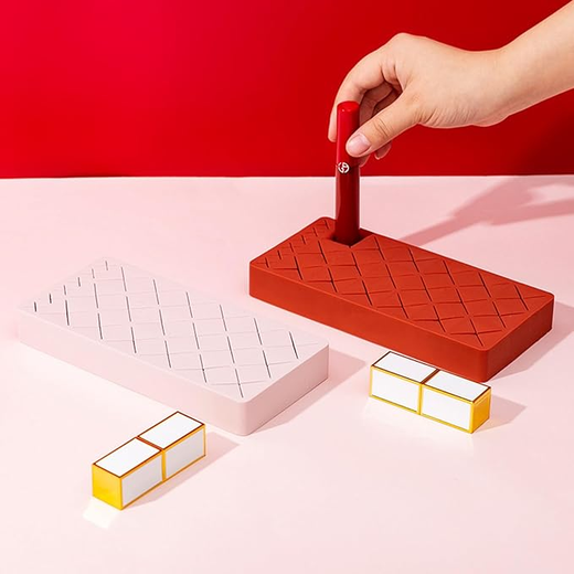 Silicone Lipstick Holder Cosmetic Organizer