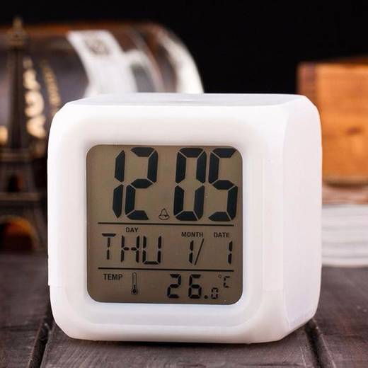 Color Changing Clock Alarm