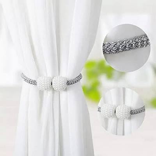 Magnetic Curtain  Drape Tiebacks Rope (2Pcs) - Image 2